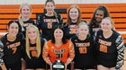 Atchison County Tigers Girls Varsity Volleyball Fall 25-26 team photo.