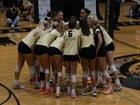 Mitchell Mustangs Girls Varsity Volleyball Fall 25-26 team photo.