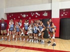 Rancho Mirage Rattlers Girls Varsity Volleyball Fall 25-26 team photo.
