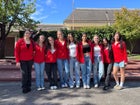 St. Helena Saints Girls Varsity Volleyball Fall 25-26 team photo.