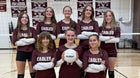 Mt. Abraham Eagles Girls Varsity Volleyball Fall 25-26 team photo.