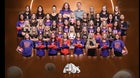 Chetek-Weyerhaeuser Bulldogs Girls Varsity Volleyball Fall 25-26 team photo.