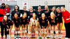 Currituck County Knights Girls Varsity Volleyball Fall 25-26 team photo.
