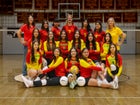 Rocky Ford Meloneers Girls Varsity Volleyball Fall 25-26 team photo.