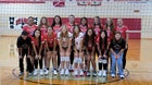 Macksville Mustangs Girls Varsity Volleyball Fall 25-26 team photo.