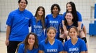 Highland Hall Hawks Girls Varsity Volleyball Fall 25-26 team photo.