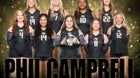 Phil Campbell Bobcats Girls Varsity Volleyball Fall 25-26 team photo.