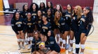 Bishop McNamara Mustangs Girls Varsity Volleyball Fall 25-26 team photo.