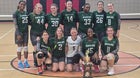 Victory Christian Academy Eagles Girls Varsity Volleyball Fall 25-26 team photo.