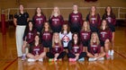 Badger Badgers Girls Varsity Volleyball Fall 25-26 team photo.