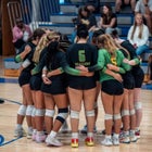 West Iredell Warriors Girls Varsity Volleyball Fall 25-26 team photo.