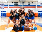 James Island Trojans Girls Varsity Volleyball Fall 25-26 team photo.