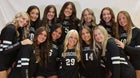 Aurora Greenmen Girls Varsity Volleyball Fall 25-26 team photo.