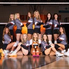 West Wilkes Blackhawks Girls Varsity Volleyball Fall 25-26 team photo.