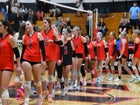 East Rutherford Cavaliers Girls Varsity Volleyball Fall 25-26 team photo.