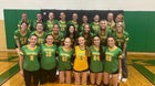 Patoka Warriors Girls Varsity Volleyball Fall 25-26 team photo.
