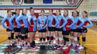 Owyhee Braves Girls Varsity Volleyball Fall 25-26 team photo.