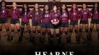 Hearne Eagles Girls Varsity Volleyball Fall 25-26 team photo.