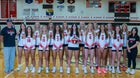 St. Mary's Prep Eaglets Girls Varsity Volleyball Fall 25-26 team photo.
