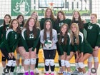 Hamilton Emerald Knights Girls Varsity Volleyball Fall 25-26 team photo.