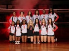 Del City Eagles Girls Varsity Volleyball Fall 25-26 team photo.