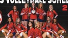Halls Red Devils Girls Varsity Volleyball Fall 25-26 team photo.