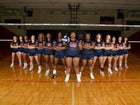 Comeaux Spartans Girls Varsity Volleyball Fall 25-26 team photo.