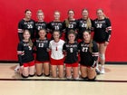 Cuba/Spoon River Valley Wildcats Girls Varsity Volleyball Fall 25-26 team photo.