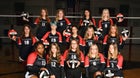 North Pemiscot Mustangs Girls Varsity Volleyball Fall 25-26 team photo.