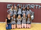 Ellsworth Eagles Girls Varsity Volleyball Fall 25-26 team photo.