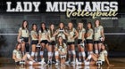 Andrews Mustangs Girls Varsity Volleyball Fall 25-26 team photo.