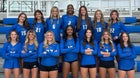 Gilmour Academy Lancers Girls Varsity Volleyball Fall 25-26 team photo.