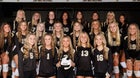Upperman Bees Girls Varsity Volleyball Fall 25-26 team photo.