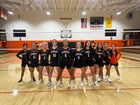 Clayton Yellowjackets Girls Varsity Volleyball Fall 25-26 team photo.