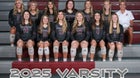 Holy Cross Cougars Girls Varsity Volleyball Fall 25-26 team photo.
