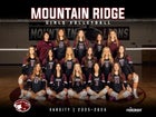 Mountain Ridge Mountain Lions Girls Varsity Volleyball Fall 25-26 team photo.