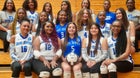 Indianapolis Shortridge Blue Devils Girls Varsity Volleyball Fall 25-26 team photo.