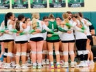 Father Lopez Green Wave Girls Varsity Volleyball Fall 25-26 team photo.