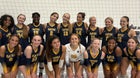Sayre Spartans Girls Varsity Volleyball Fall 25-26 team photo.