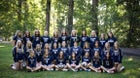 Anaconda Copperheads Girls Varsity Volleyball Fall 25-26 team photo.