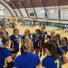 Lodi Academy Titans Girls Varsity Volleyball Fall 25-26 team photo.