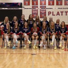 Platteview Trojans Girls Varsity Volleyball Fall 25-26 team photo.