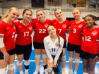 Heritage Academy Eagles Girls Varsity Volleyball Fall 25-26 team photo.