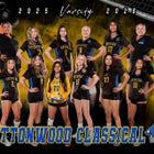 Cottonwood Classical Prep Coyotes Girls Varsity Volleyball Fall 25-26 team photo.