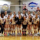 Tohopekaliga Tigers Girls Varsity Volleyball Fall 25-26 team photo.