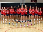 St. Anne-Pacelli Vikings Girls Varsity Volleyball Fall 25-26 team photo.