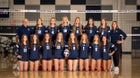 Hudson Raiders Girls Varsity Volleyball Fall 25-26 team photo.