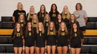 Lena-Winslow Panthers Girls Varsity Volleyball Fall 25-26 team photo.