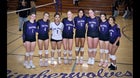 Fort Bragg Timberwolves Girls Varsity Volleyball Fall 25-26 team photo.