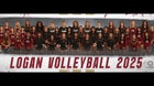Logan Grizzlies Girls Varsity Volleyball Fall 25-26 team photo.
